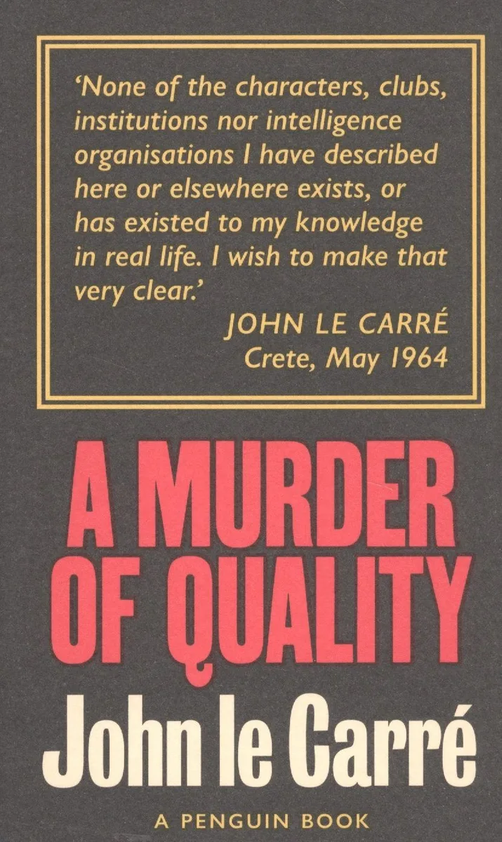 A Murder of Quality