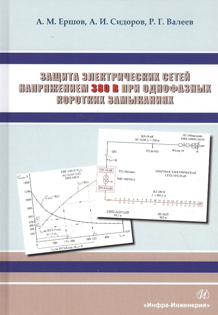 Защита электрических сетей напряжением 380 В при однофазных коротких замыканиях. Монография