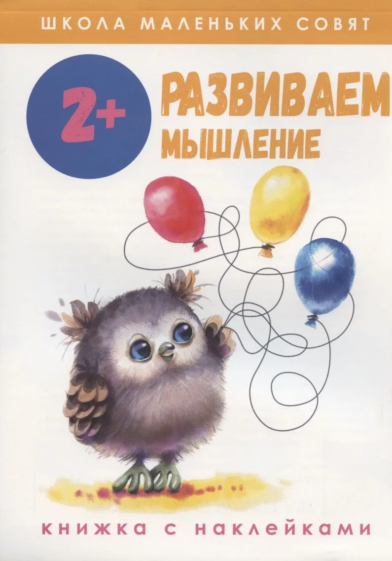 Развиваем мышление. Книжка с наклейками