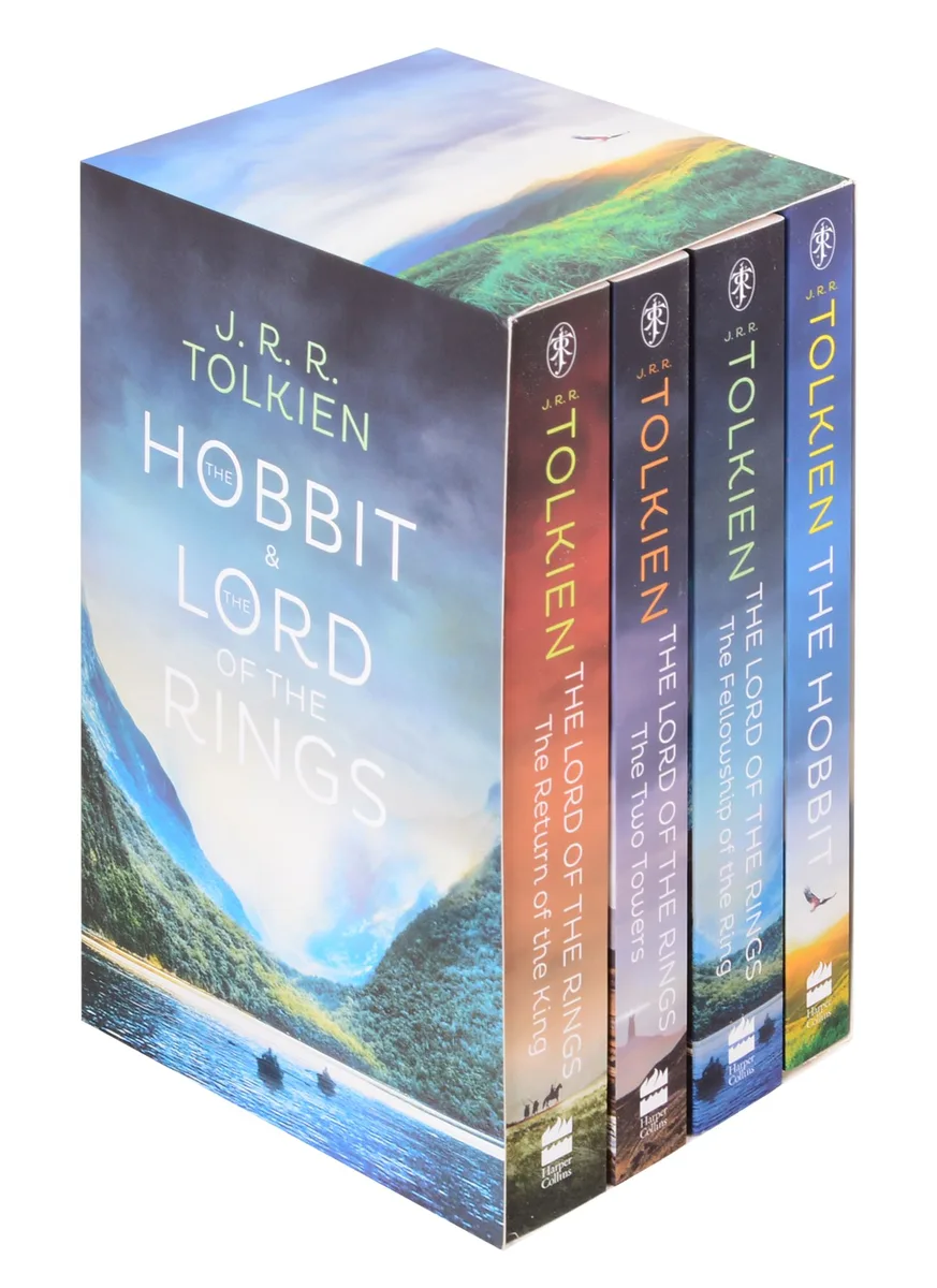 The Hobbit & The Lord of the Rings. Boxed Set (комплект из 4 книг)