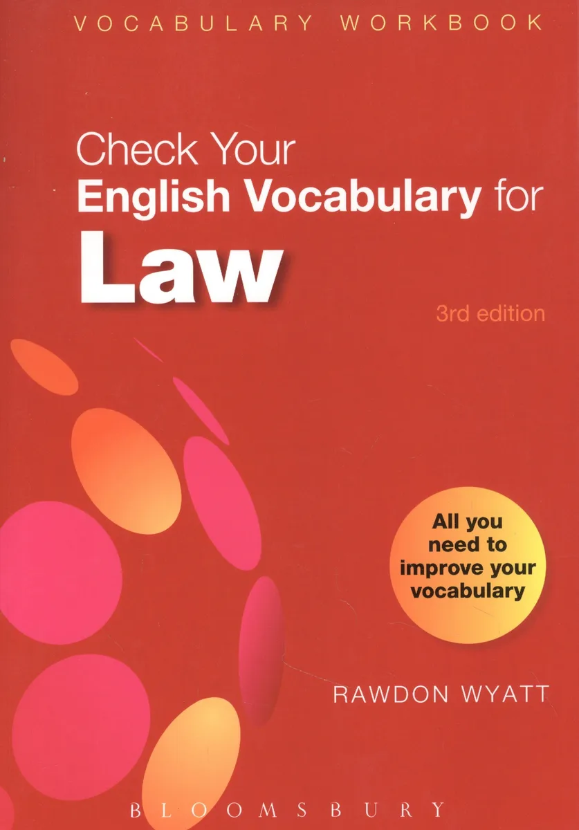 Check Your English Vocabulary for Law
